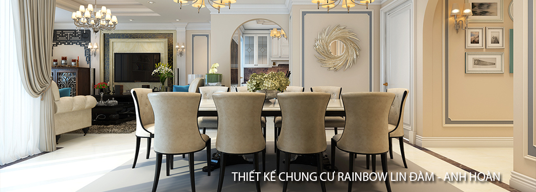 Thiết kế chung cư RainBow Linh Đàm - Anh Hoàn